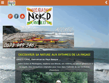 Tablet Screenshot of nckd64.com